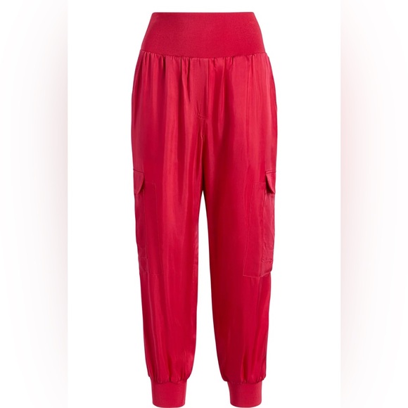Cinq a Sept Giles Pant- pink Vermillion